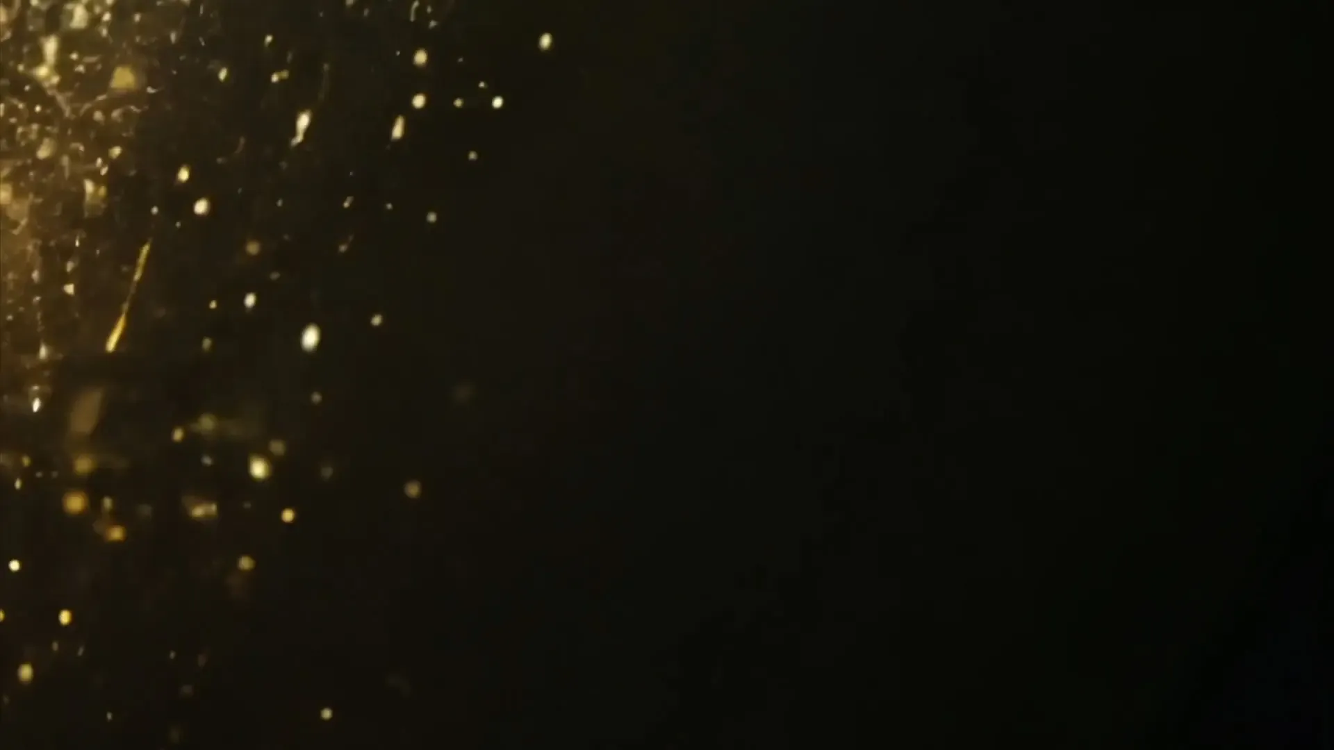 Magical Golden Particle Overlay for Wedding Video Projects